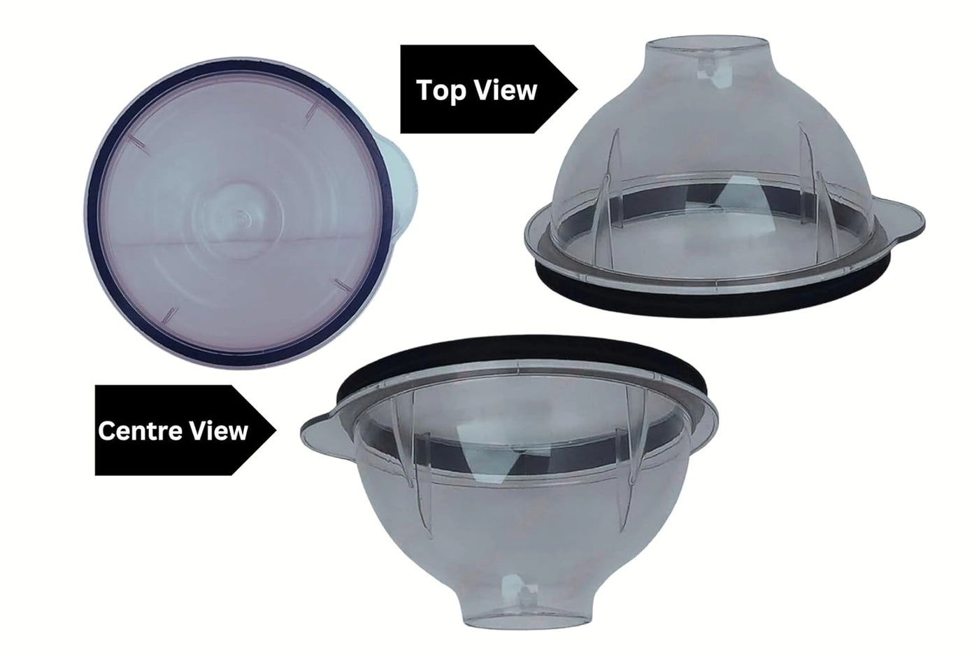 DomeBig jar lidCap - 1 Litre