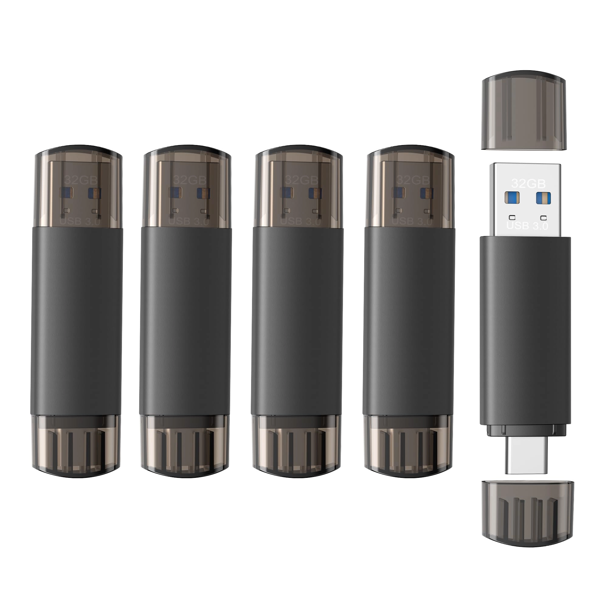 U201 - USB 3.0 32GB USB-A & USB-C