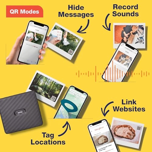 Instax Link Wide + Instax Film - 20 Sheets + Cloth