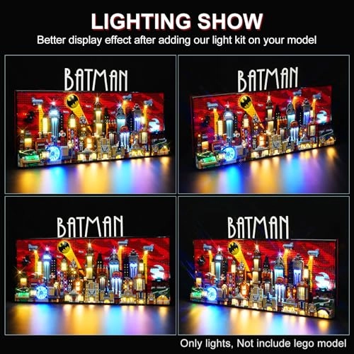 LED Lighting Kit (76271) - LED Upgraded Version Compatible with Lego