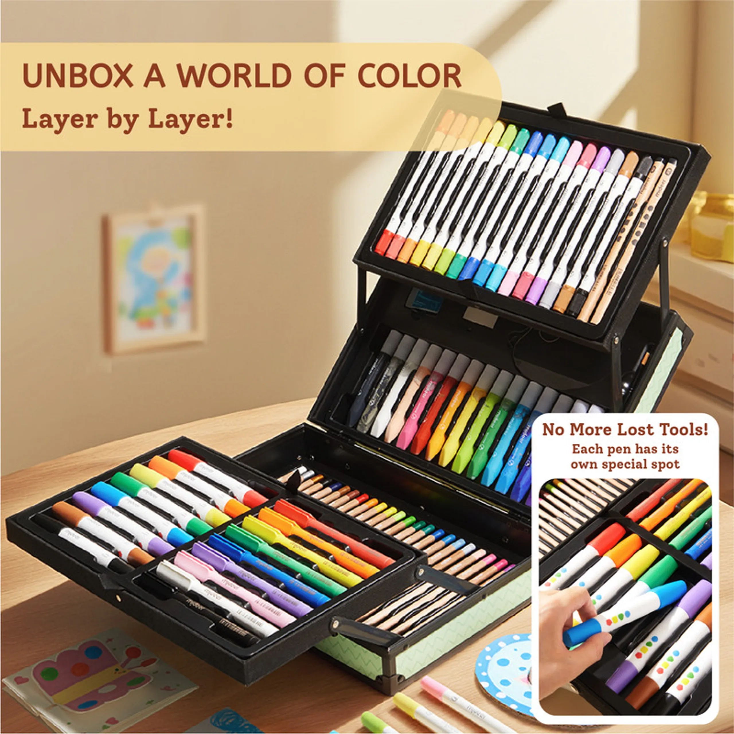 Little Artist Suitcase - 79 piece(s)