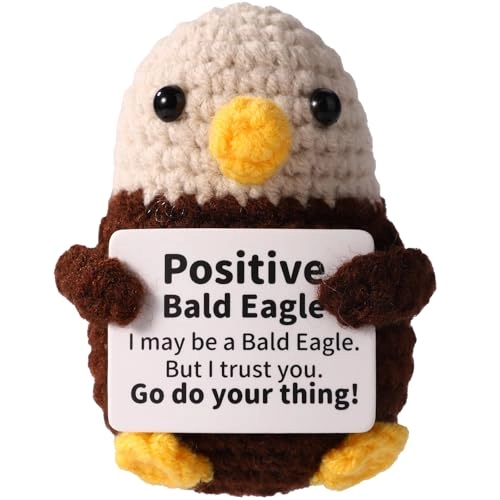 Bald Eagle - 7.5 cm Crocheted