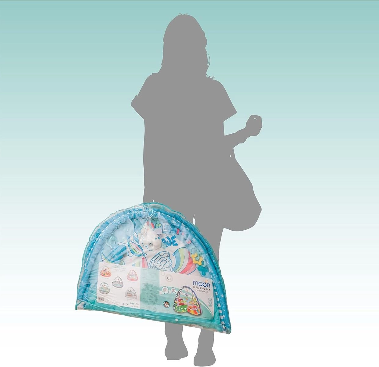 Perky Baby Playmat & Activity Gym - Unicorn 0 month