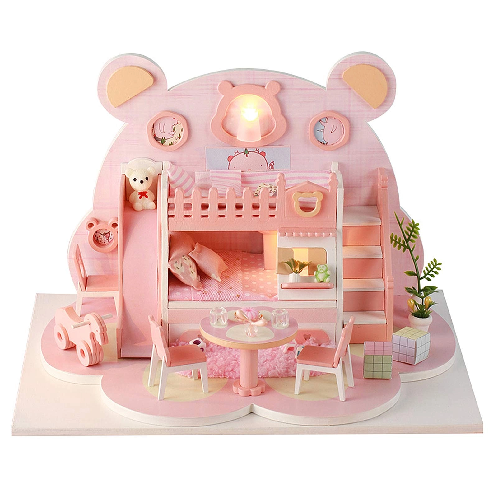 Tixiyu DIY Miniature Dollhouse - Wood Musical Movement