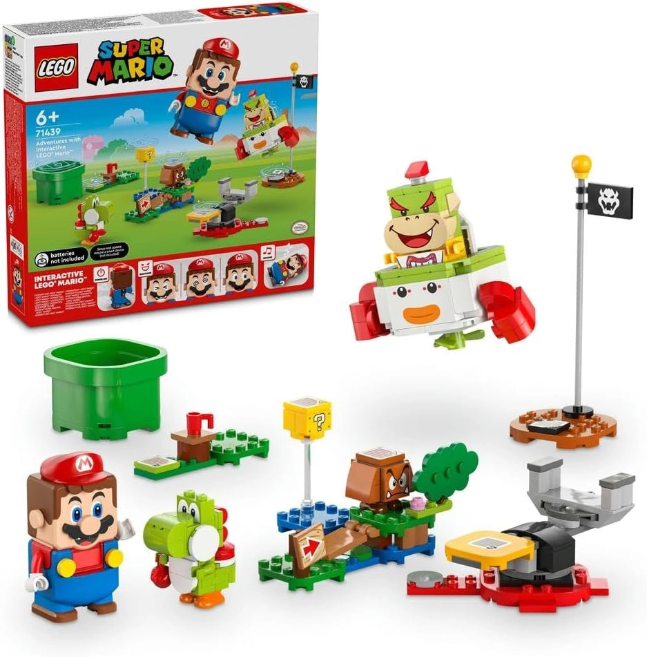 Super Mario Adventures With Interactive Mario Figure (71439)