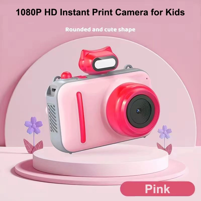 WJ-PO5F-V3.0 - Instant Print 1080P Pink