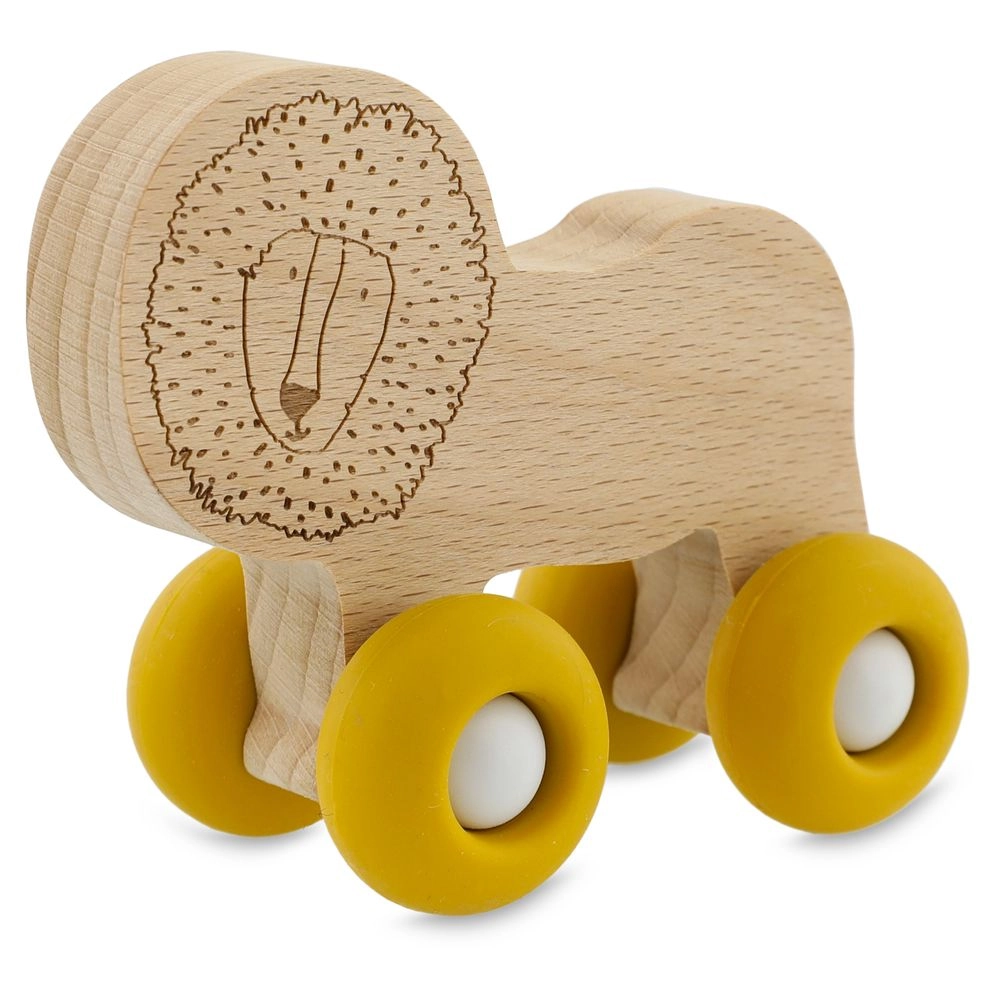 Wooden Animal Cars - Mr. Lion