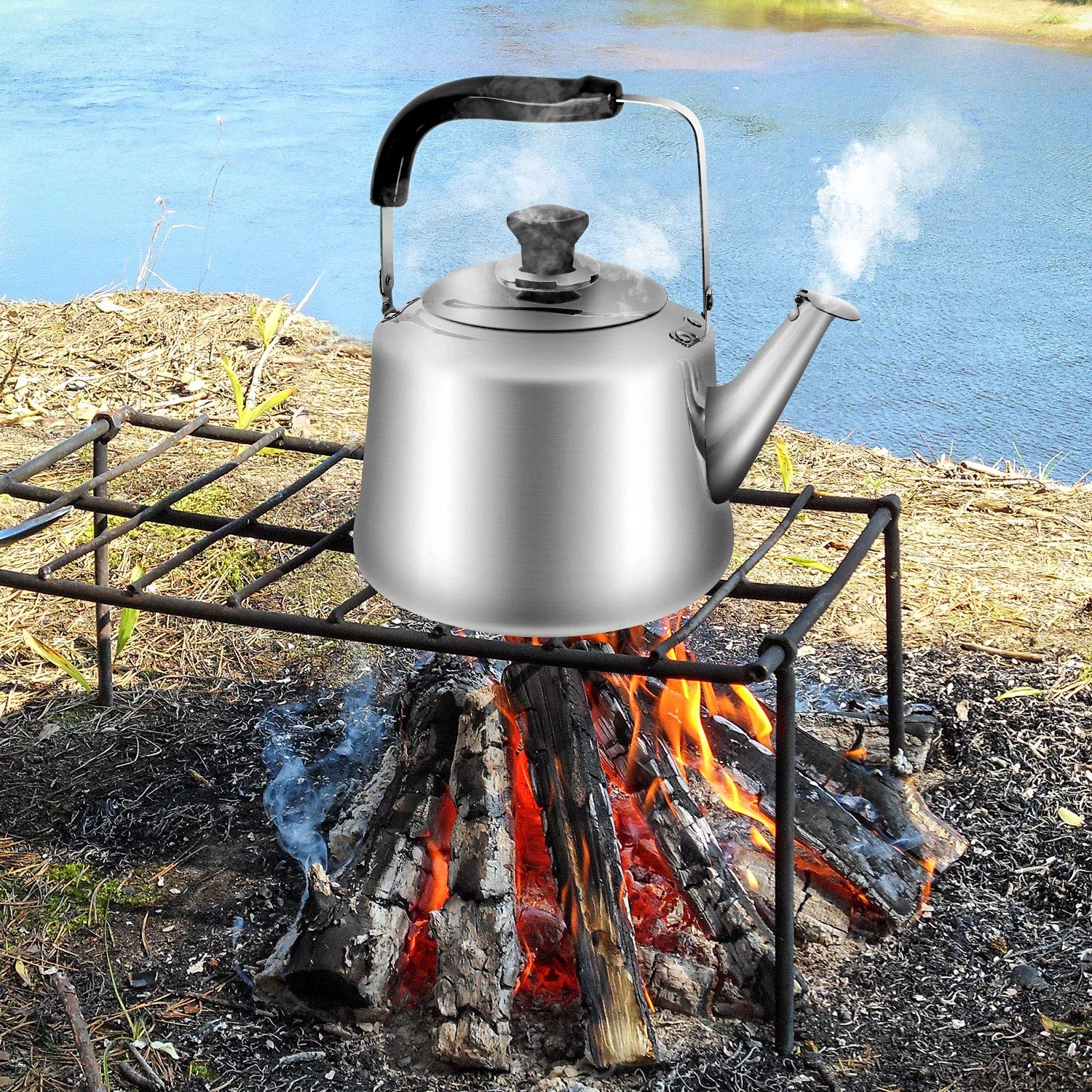 Camping Kettle Set - 4L 4 Cups