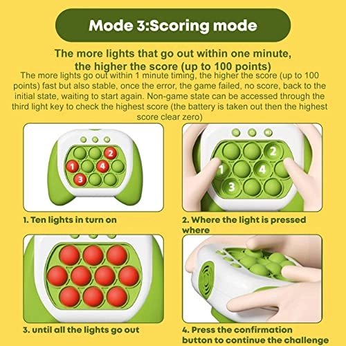 Quick Push Bubbles Game Console - 3 years+