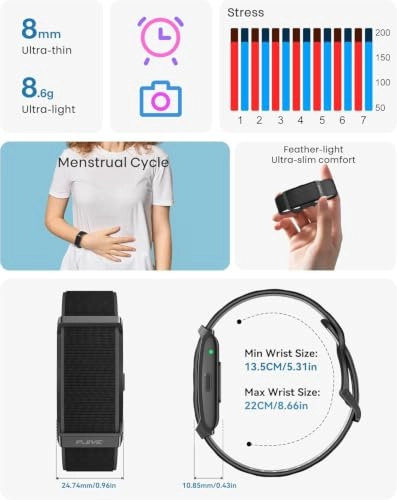Smart Fitness Band - Activity Tracker LED Indicator