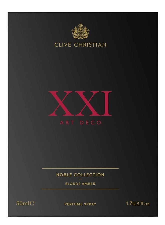 Noble Collection XXI Art Deco Blonde Amber Eau de Parfum 50ml