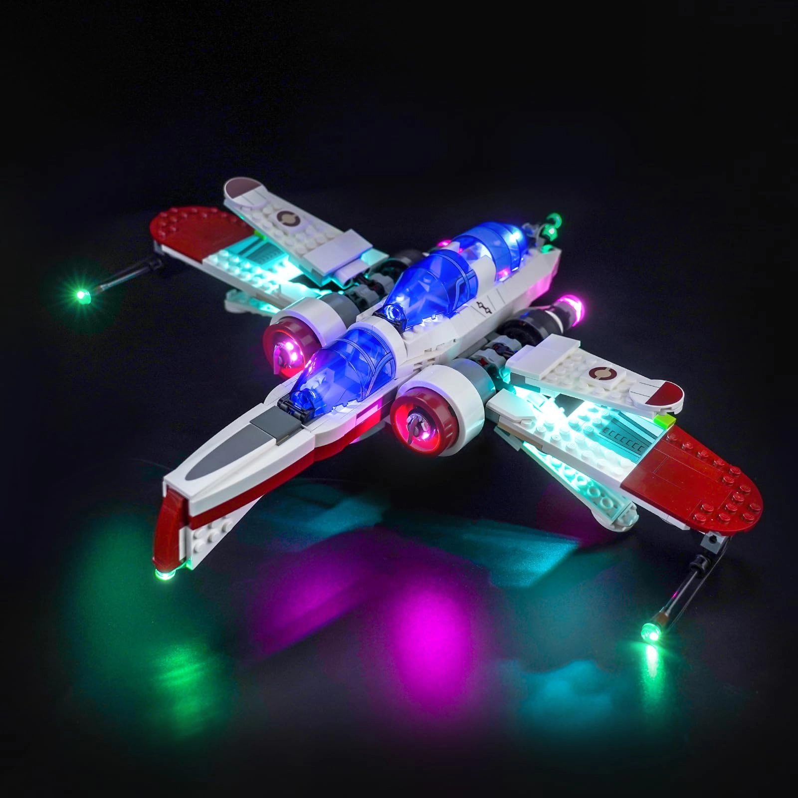 Hilighting Led Light Kit Compatible with Lego ARC-170 Starfighter - Yellow 5V