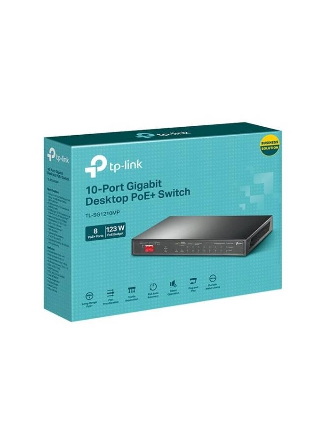 TL-SG1210MP 8-Ports