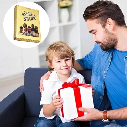 Football Stars Card Game Gold Edition - 55pcs