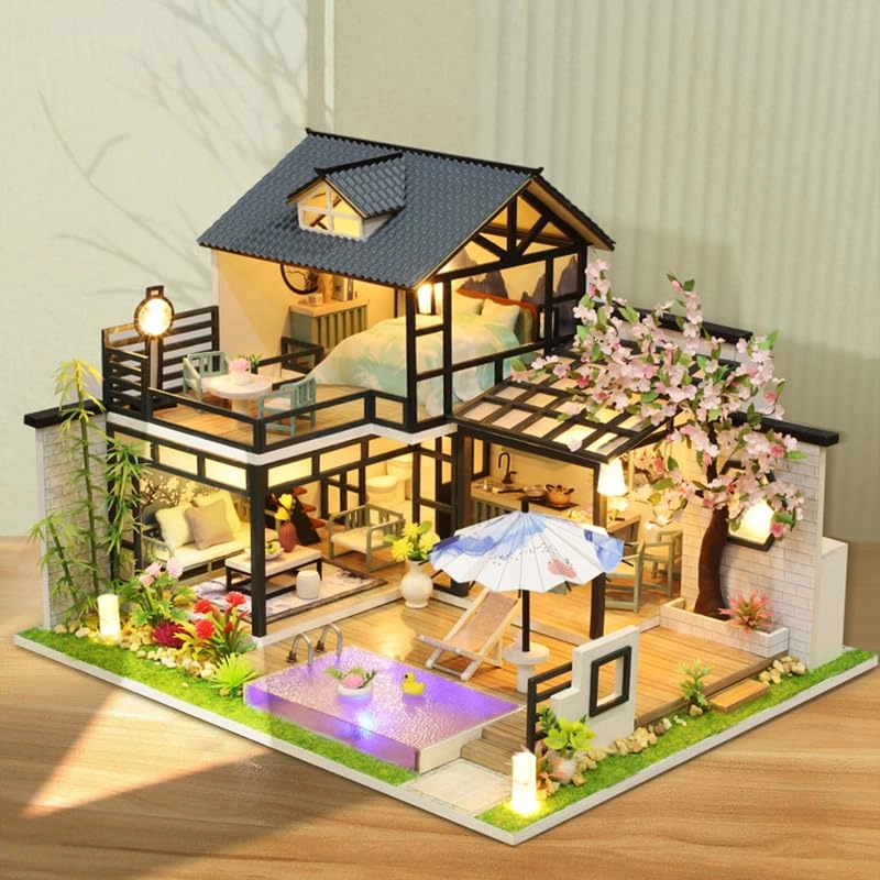 DIY Miniature Dollhouse Kit - 124 scale