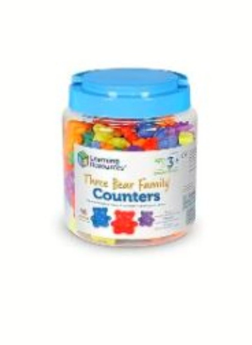 Learning Resources Three Bear Family Counter Set - 3+ Years 96 piece(s)