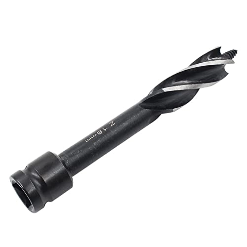 Auger Drill Bit Set - 3 Pcs High Carbon Steel 7/11"(16mm), 5/7"(18mm), 11/14"(20mm), 13/15"(22mm), 63/64"(25mm)