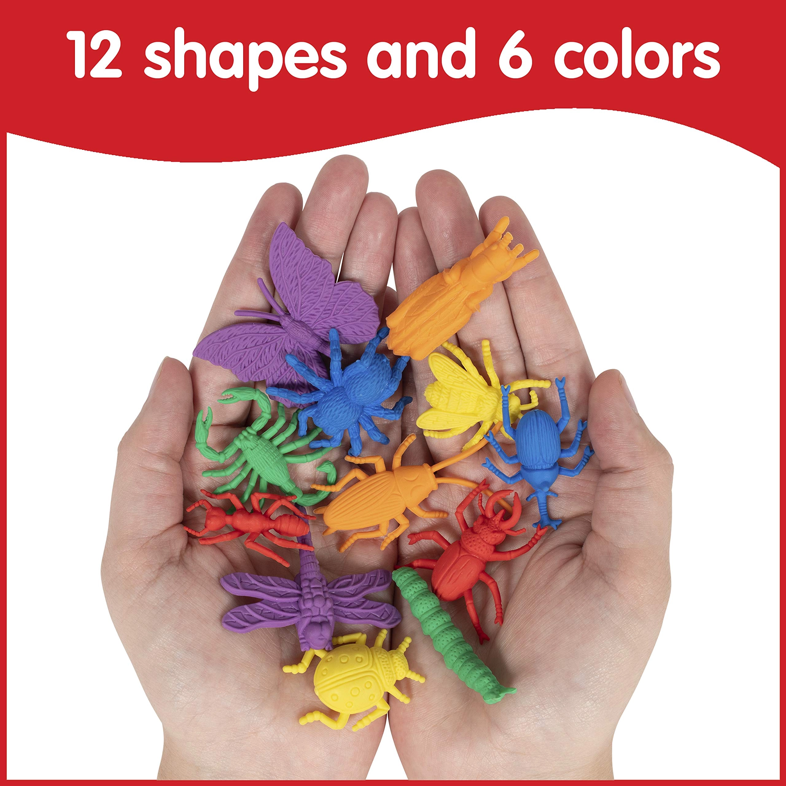 Bug Counters - Suitable for 3 years & above 72 pieces