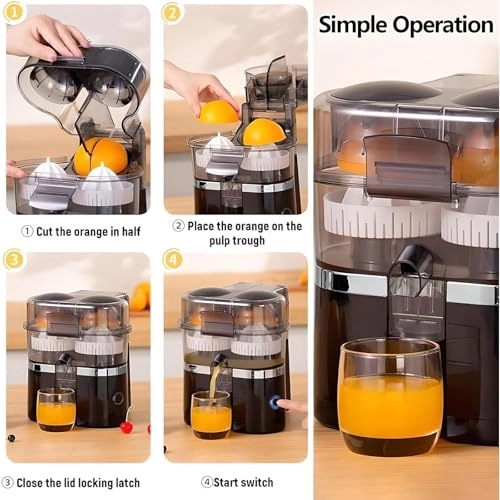 Home Portable Electric Juicer - 100W 400ml