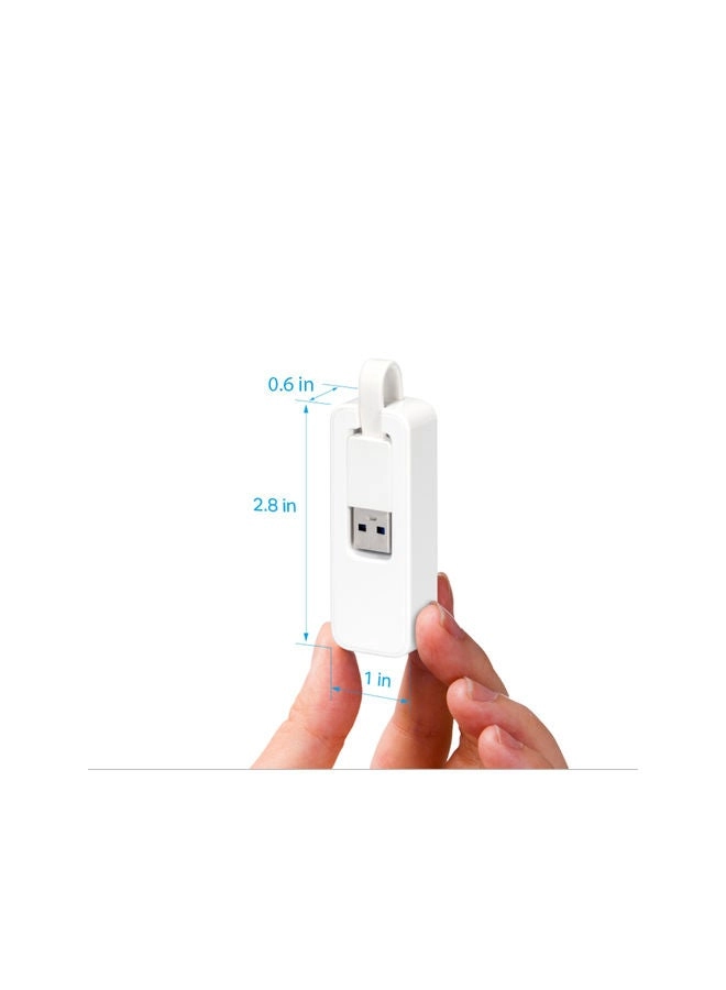 UE200 - USB 2.0 100Mbps Ethernet White