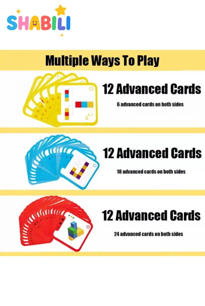 Wood Logic STEM Blocks - 36 pcs