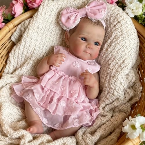 OtardDolls Reborn Baby Doll - 18 Inch Silicone Pink Ages 3+