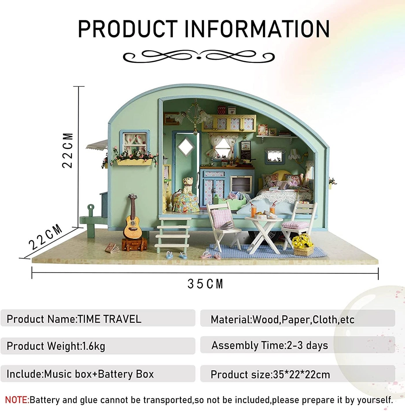 Caravan Doll House Kit