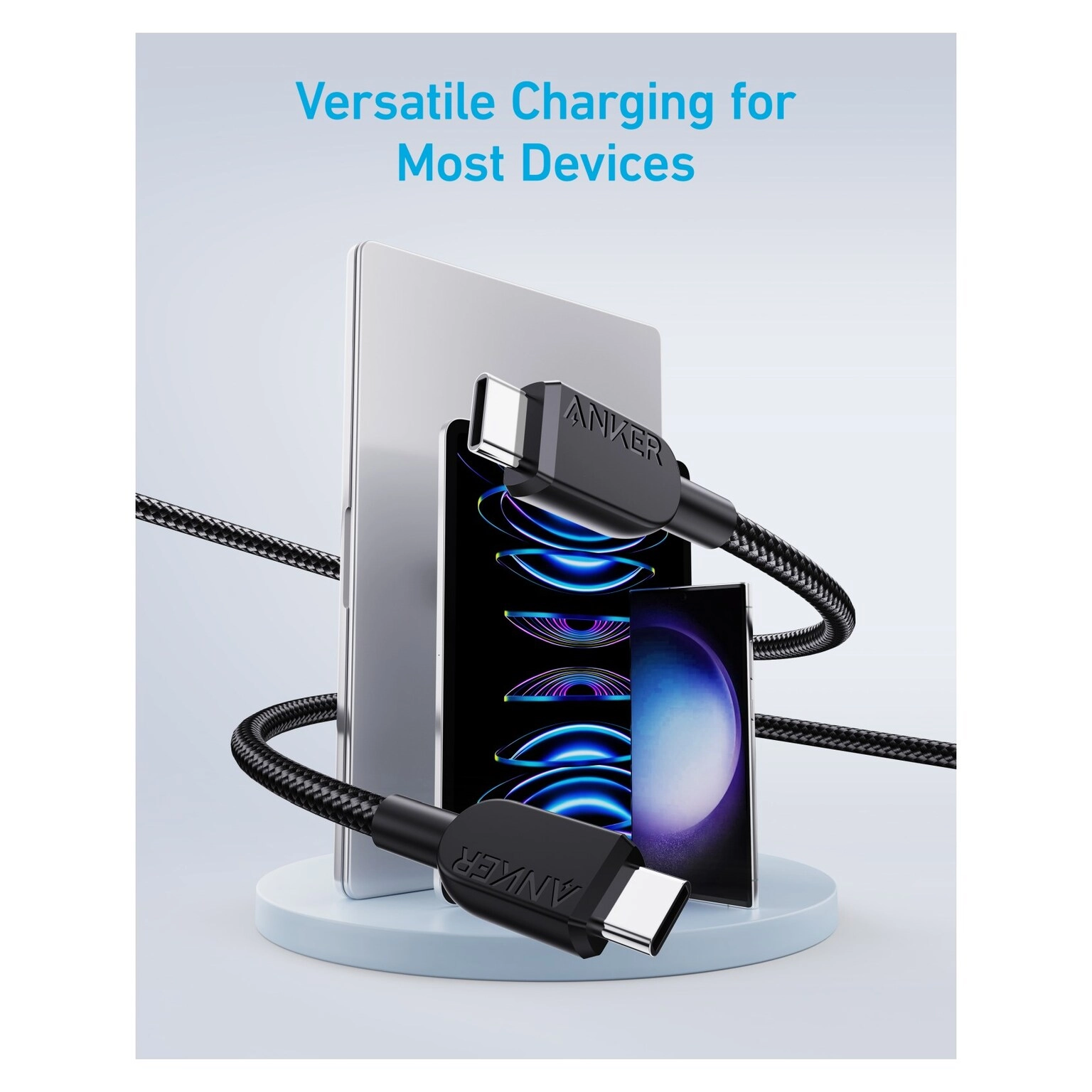 Charge Cable 240W USB-C to USB-C 1.8m Braided