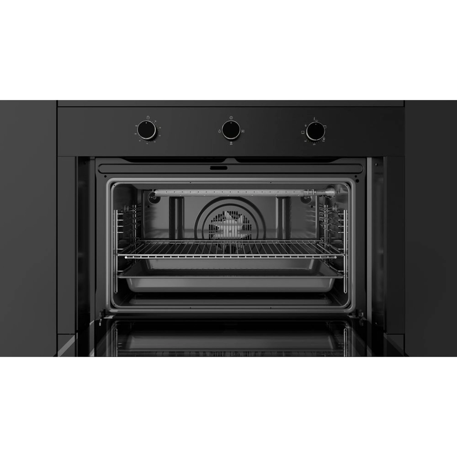 HSF 930 G BK Gas Oven