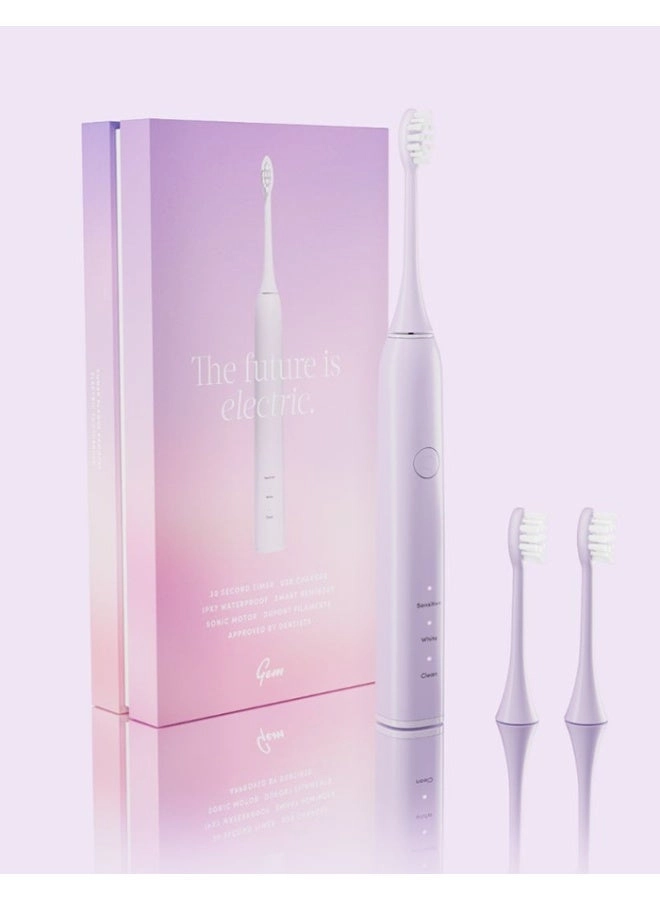 Electric Toothbrush - Rose USB-C Rechargeable 3 Modes