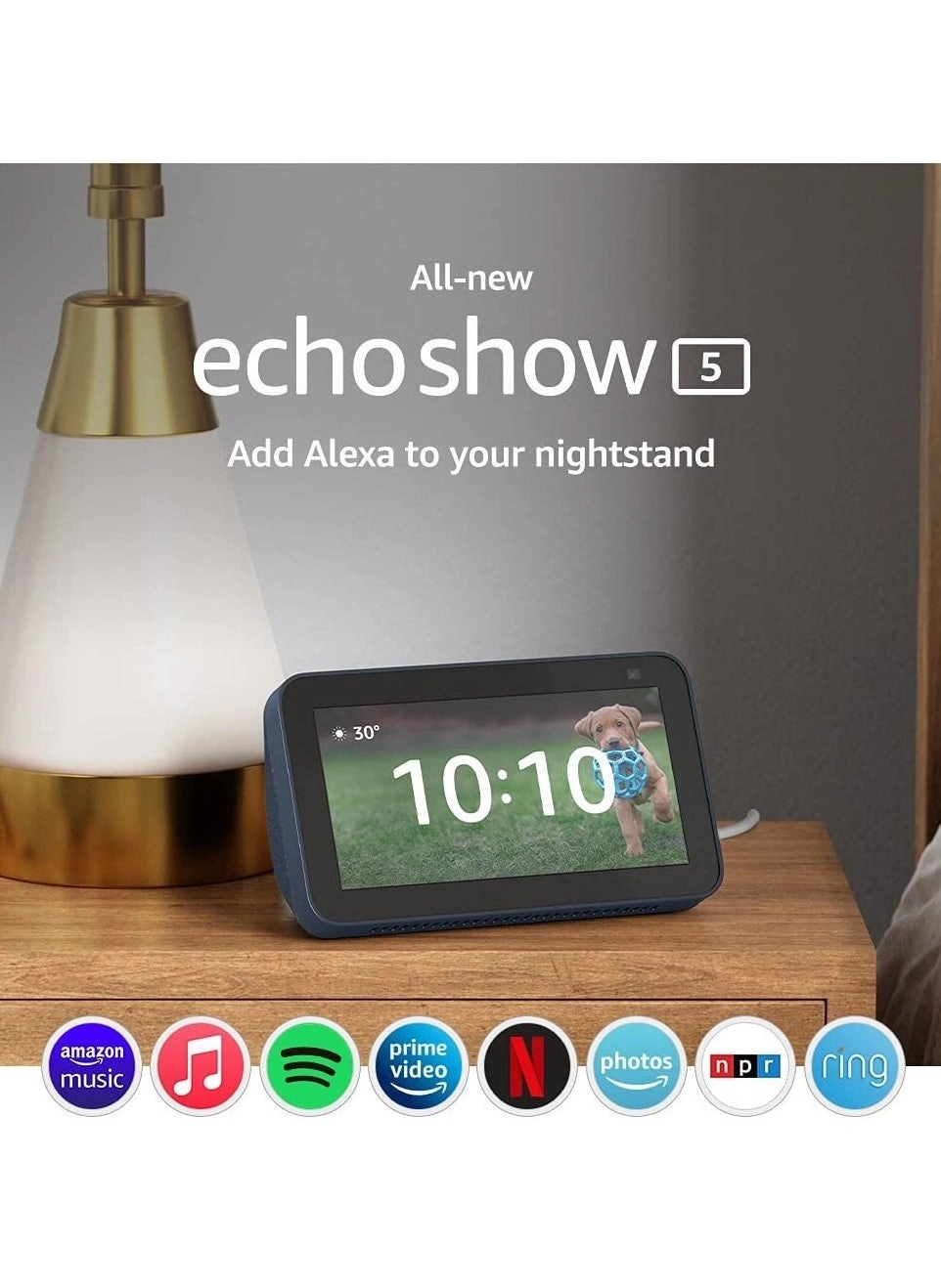 Smart Home Systems 5 3rd Gen - Alexa Khaleeji Black