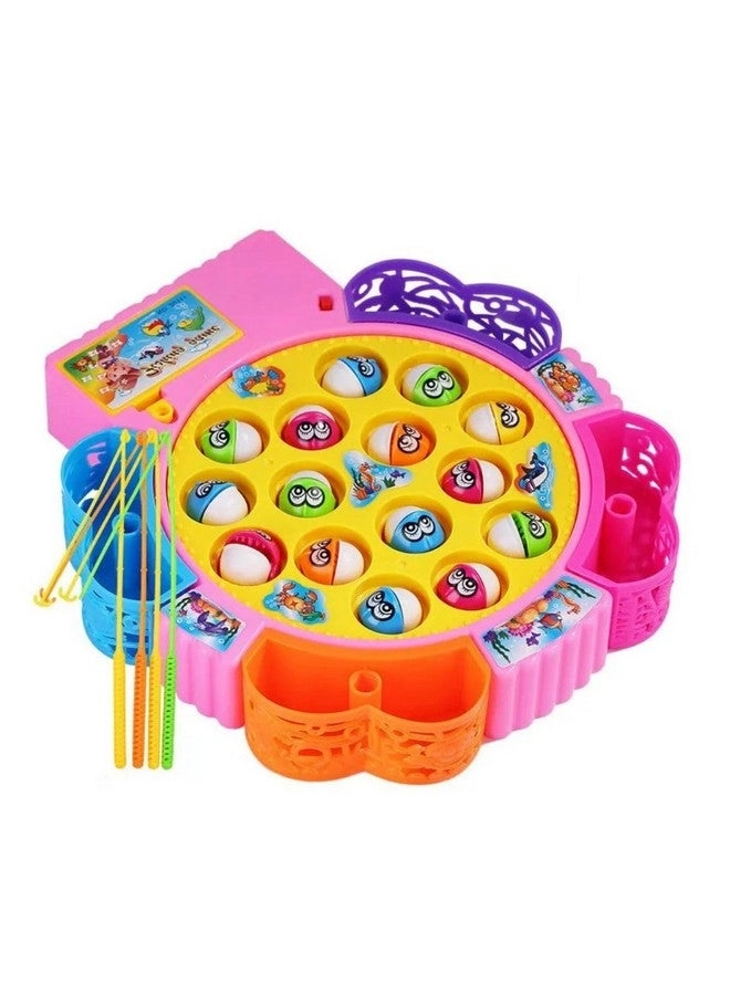 Eitheo Rotating Kids Fishing Board Game - 3 years+