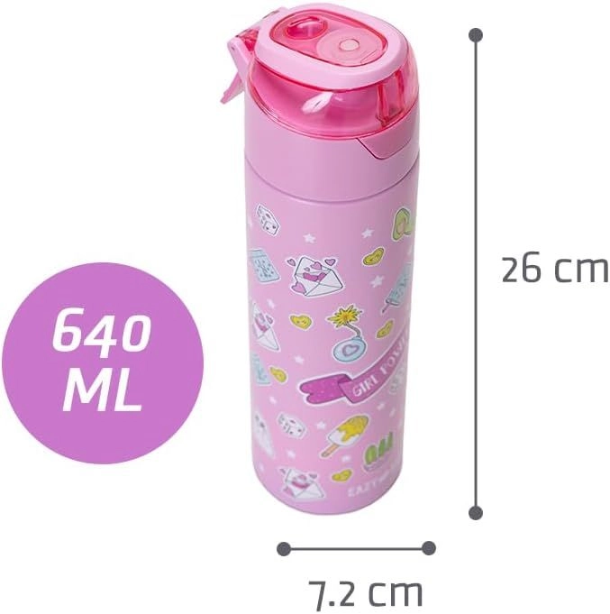 6 compartment Lunch Box - Jawsome Blue + Tritan Water Bottle + Steel Food Jar - 350 ml