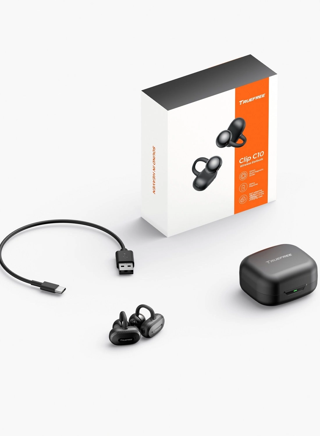Truefree clip c10 Wireless Headset