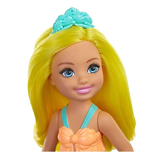 Barbie Dreamtopia Chelsea Mermaid Doll - 6.5-Inch Multicolor Ages 3+