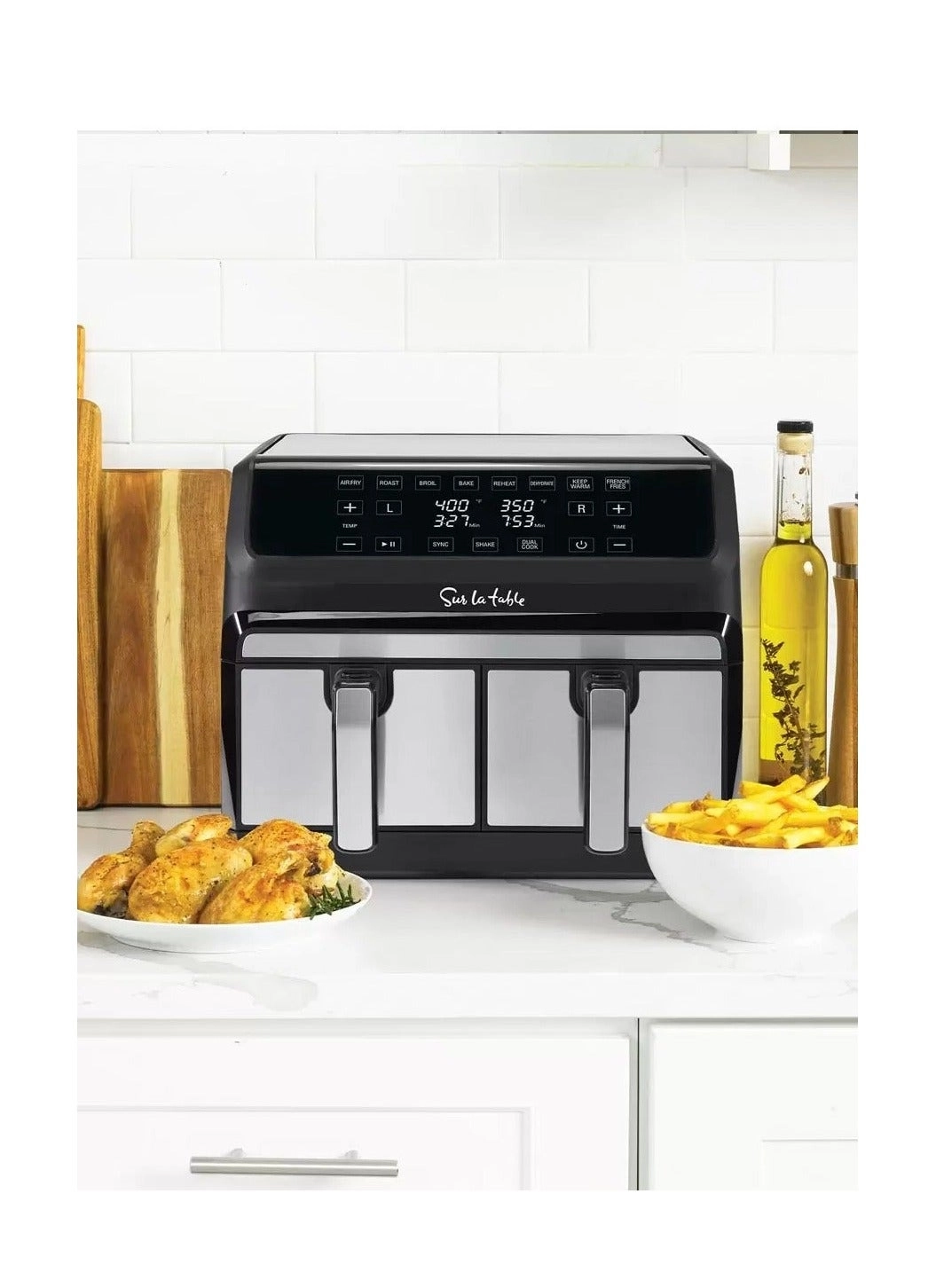 Digital Dual Basket Air Fryer SLT-1802