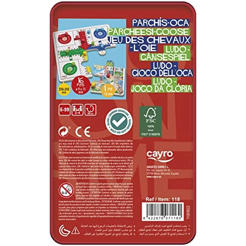 Parchis and Oca - Metal Box