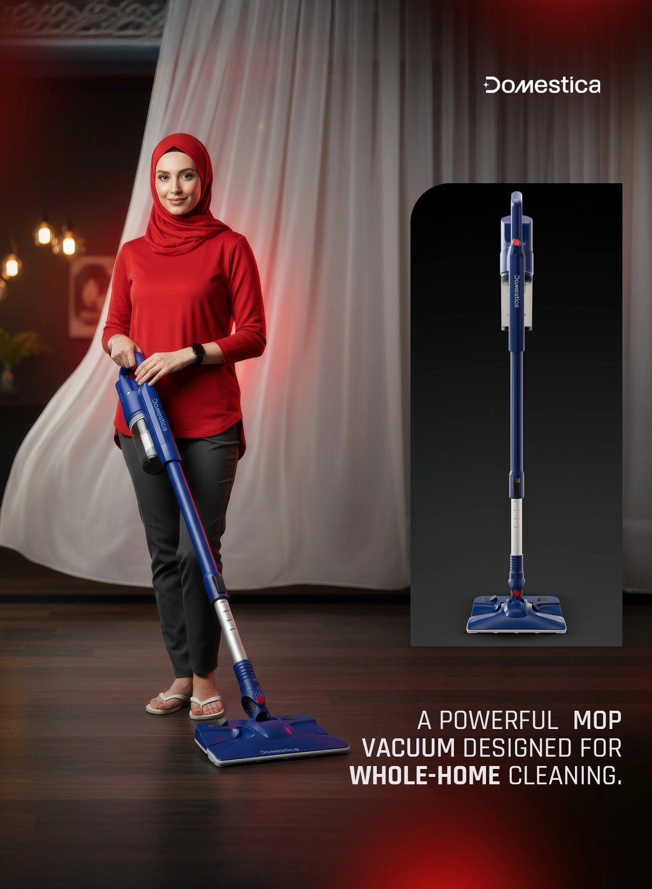 Trio Sweep - 800ml 20,000Pa 600W