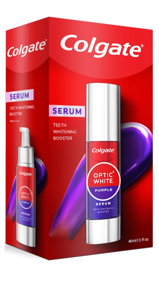 Colgate Optic White Purple Serum Toothpaste 40ml