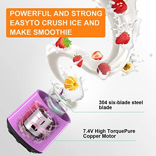 Portable Blender - Cordless USB-C Rechargeable