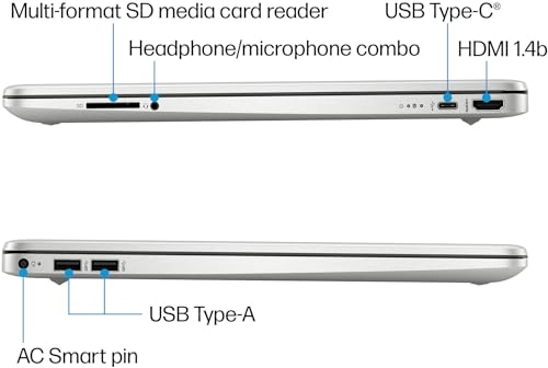 2023 15 Laptop - 15.6'' Ryzen 3 5300U 8GB DDR4 512GB SSD + MarxsolAccessory