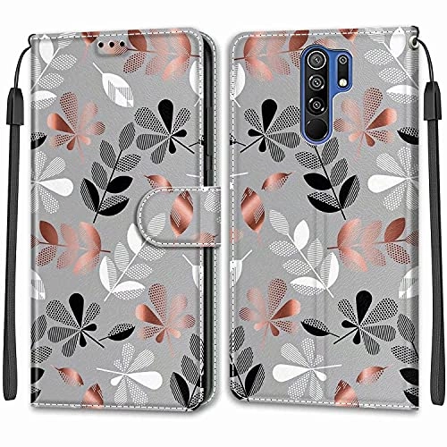 Wallet Case for Xiaomi Redmi 9 - PU Leather + Tpu