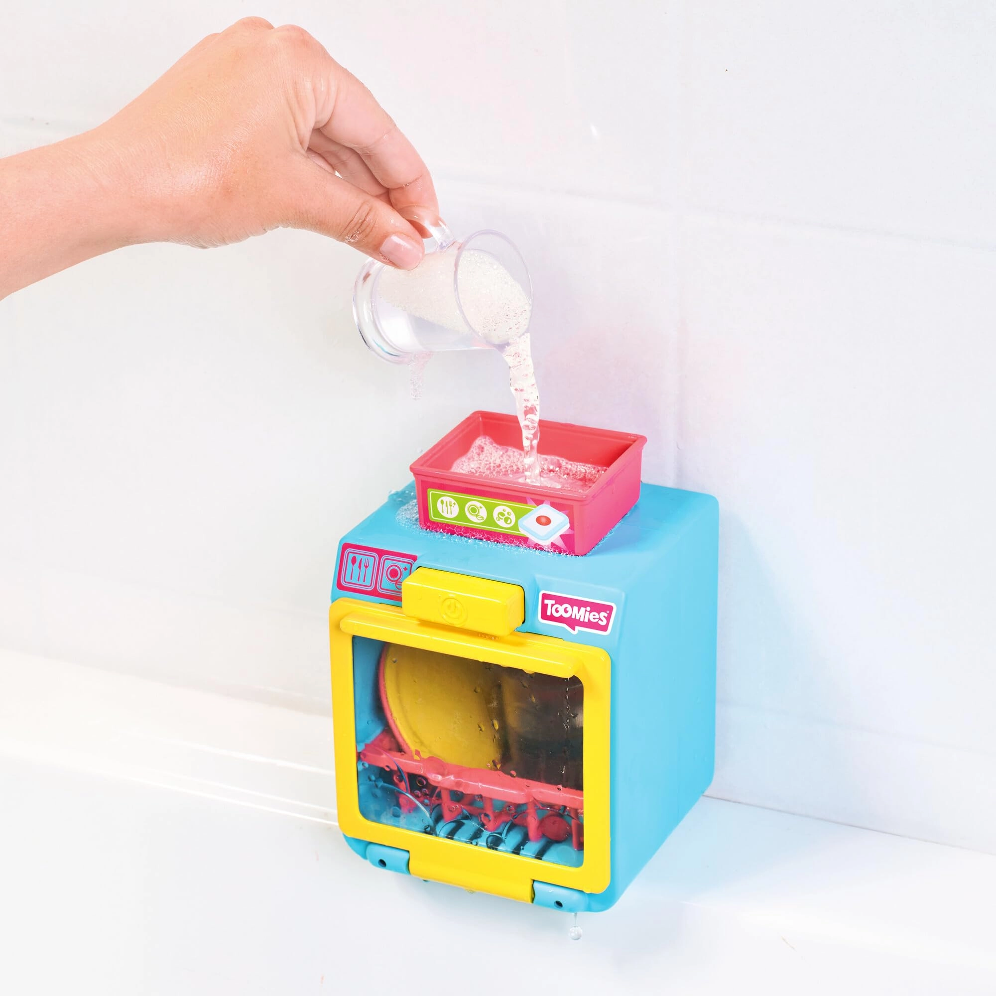 Spin & Splash Dishwasher - Interactive Bath Toy Spinning Sprayer