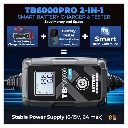 TB6000 Pro - 12V 8A/3A/1A