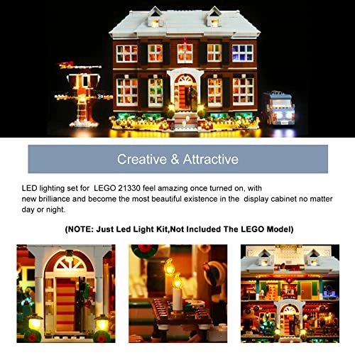 LED Light - Compatible with LEGO 21330 Remote Control Multi