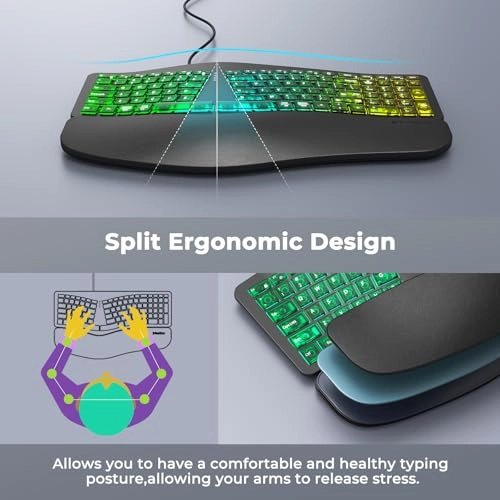 K2000 - QWERTY USB-A, USB-C