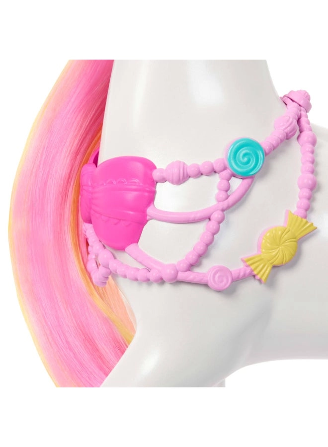 Land of Sweets horse - Colorful Scented Hair Comb Candy-Scented Accessories Ages 3+