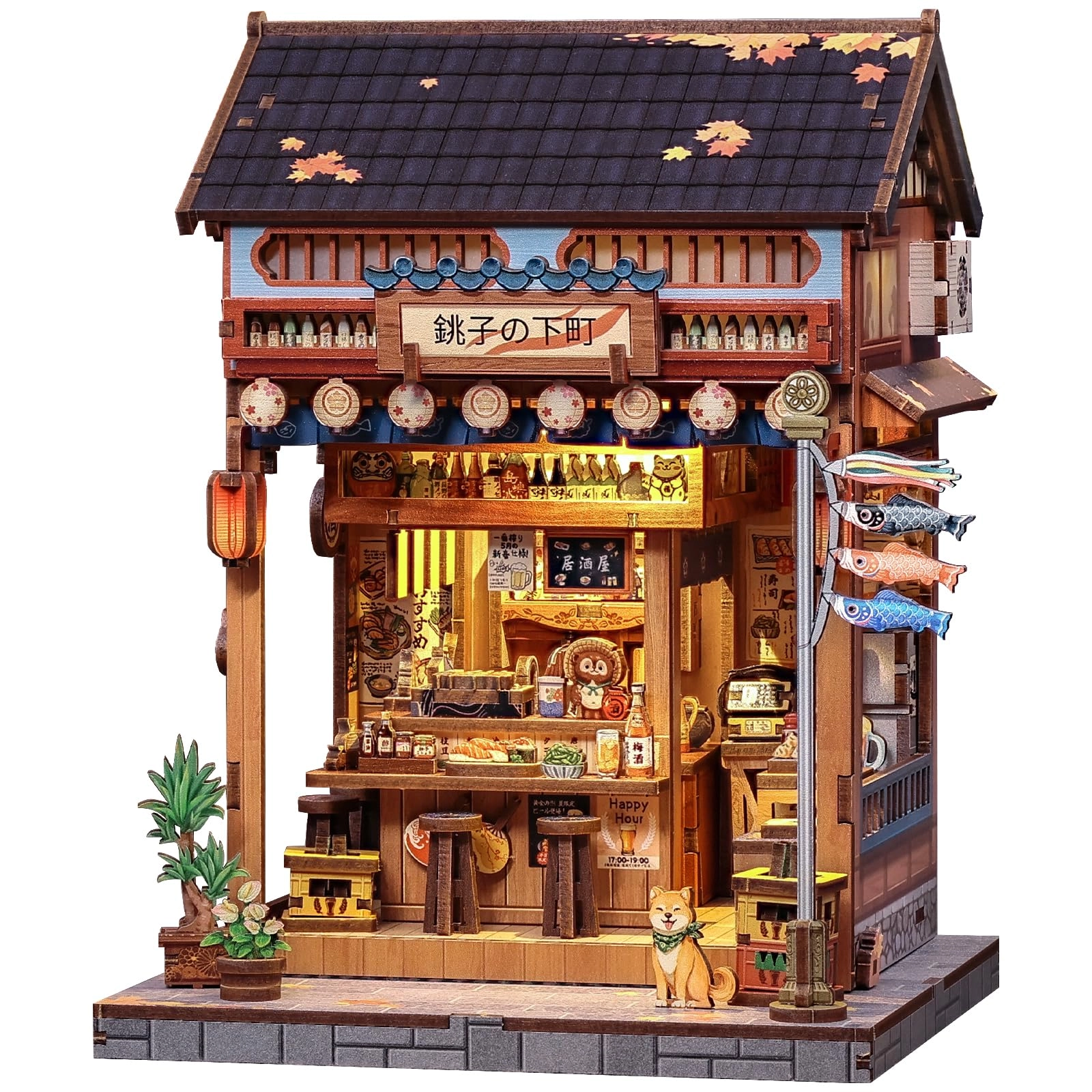 Fsolis Book Nook Kit - Rose Detective Agency