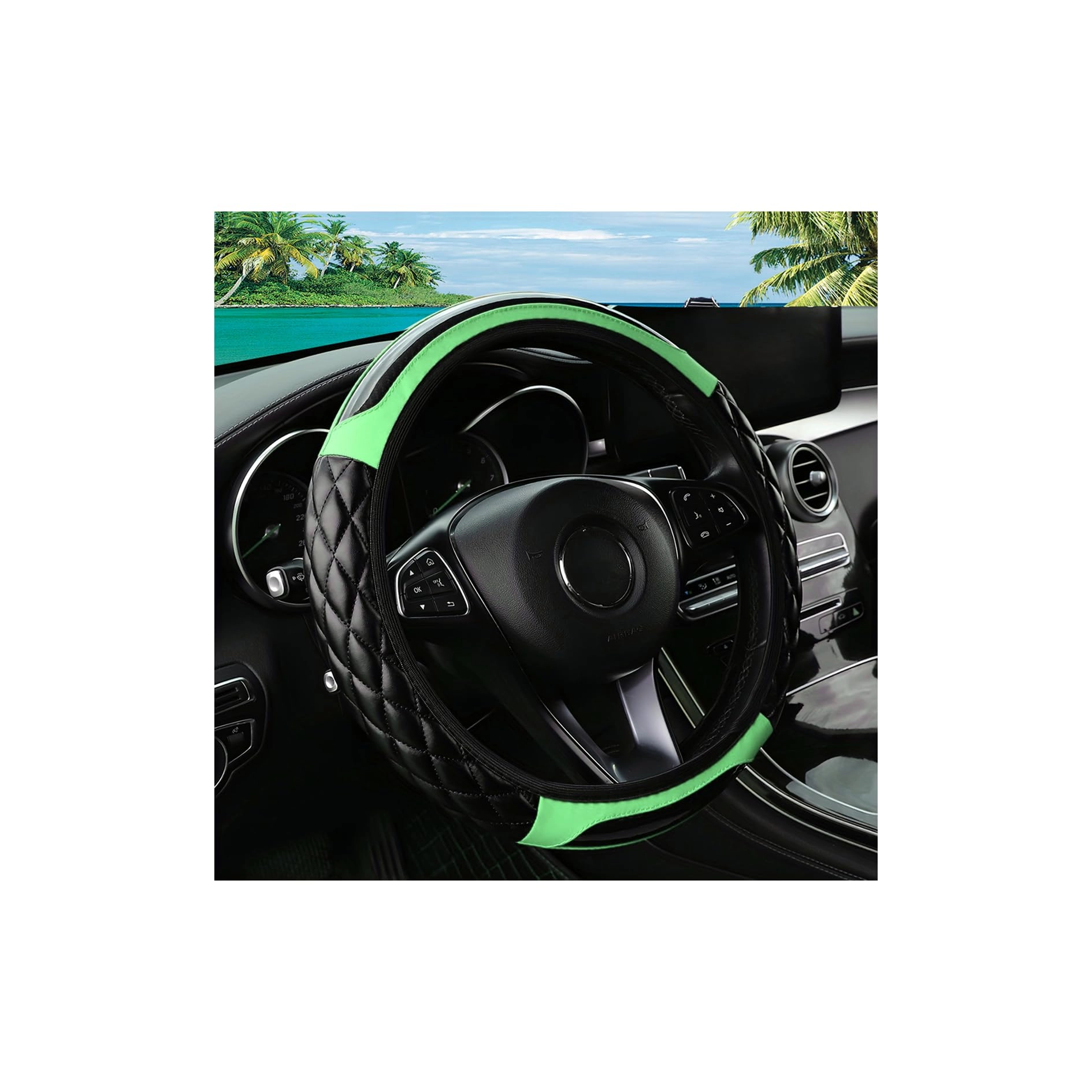 Car Steering Wheel Cover