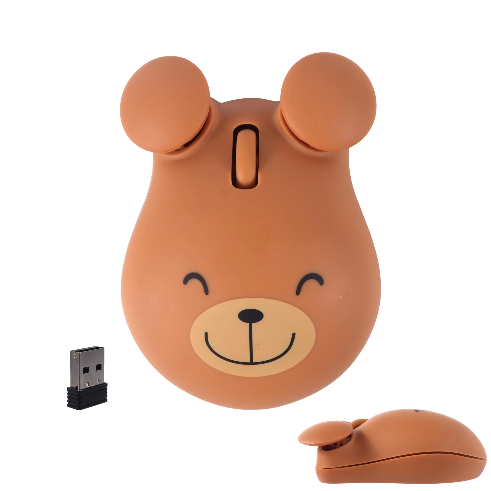 NOLIEE Bear Shape Wireless Mouse - USB